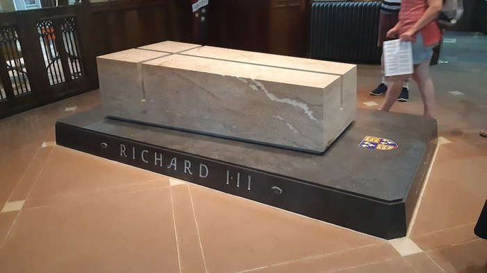 King Richard's tomb.