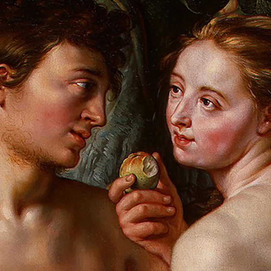 Adam and Eve.